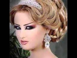 اجمل تسريحات العرايس لصيف ٢٠١٥ Short Wedding Hair Wedding Hairstyles With Crown Wedding Hair Down