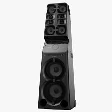 Sony V90dw Muteki High Power Audio System 3d Model 99 Max Obj Lxo Ma Fbx C4d Blend 3ds Free3d