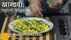 Khandvi Recipe Video How To Make Khandvi At Home Khandvi Recipe Food Videos Recipes