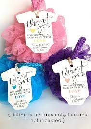 Baby Shower Thank You Tags Baby Shower Tags Onesie Gift Etsy Baby Boy Shower Favors Baby Shower Tags Cheap Baby Shower