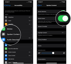 Text to speech is an excellent feature which allows mac users to have words on screen spoken we'll cover the two quickest and easiest ways to use text to speech on a mac from common apps. How To Enable Spoken Content On Iphone And Ipad Imore