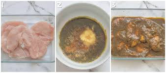 I used a bunch of minced garlic instead of garlic powder steak purist as he is, hubs preferred his steak without this marinade and didn't use it. Caribbean Turkey Steaks Recipe That Girl Cooks Healthy