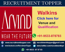 Arvind Walkins For Freshers At Bangalore Recruitment Lead Generation Bangalore