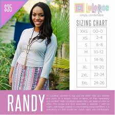 Randy T Size Chart Lularoe Leggings Size Lularoe Size