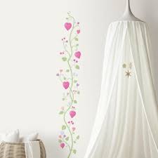 Little Princess Growth Chart Wall Sticker Princess Growth Chart