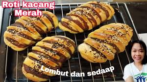 Contoh penggunaan roti kacang merah dalam sebuah kalimat dan terjemahannya. Roti Kacang Merah Dengan Bijan Hitam Dan Putih Lembut Dan Sedap Youtube