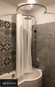 Galbobain Equipe La Baignoire Bettecora Ronda Bette Avec Une Soution Barre Rideau De Douche Circulaire Tc Barres De Rideaux De Douche Rideau Douche Baignoire