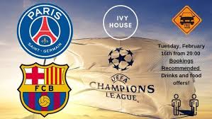 Последние твиты от uefa champions league (@championsleague). Uefa Champions League Barcelona Vs Psg Ivy House Malta Saint Julians 16 February 2021