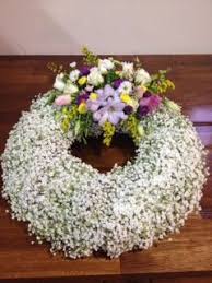 For the family members of my dearest friend, i send funeral wishes and funeral flowers for the funeral of my friend. Funeral Wreath For Aunt Lily Wreaths Funeral Lily