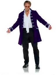 UnderWraps Men's Victorian Pirate Purple Frock Coat Costume 2X-Large 50-52  - Walmart.com