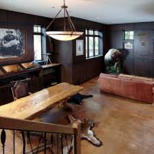 Man Cave Design Ideas Pictures Remodel And Decor Man Cave Design Concrete Stained Floors Family Room