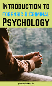 Pin By Aly Hill On Learning Criminal Psychology Forensics Forensic Psychology