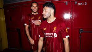 Amazon com liverpool fc home kit 2019 2020 black long. New Balance Launch Liverpool 19 20 Home Shirt Soccerbible