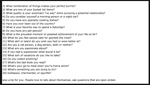 Those are great questions and we have all asked them. Good Questions For A Tinder First Date Tinder