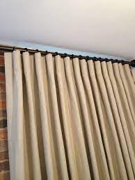 Simple Smart Cartridge Pleats On A Plain Linen Curtain Pleats Styles Curtain Styles Curtain Headings