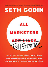 Which according to seth godin is the purple cow. All Marketers Are Liars Commonplace The Commoncog Blog