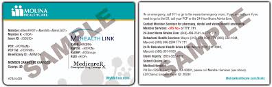 Member Id Molina Healthcare Michigan