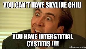 New york skyline 73 images. You Can T Have Skyline Chili You Have Interstitial Cystitis Sarcastic Nicholas Cage Make A Meme