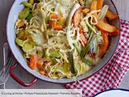 Gratin De Spaetzle Aux Legumes En 2020 Gratin De Spaetzle Recette Gratin Spatzle