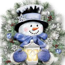 Maybe you would like to learn more about one of these? A Warm Winter Welcome Illuminated Snowman Wreath