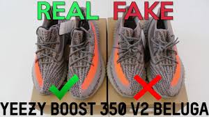 Yeezy Boost 350 V2 Beluga Real Vs Fake Legit Check Youtube