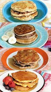 4 Pancake Sehat Dan Sederhana Resep Resep Ide Makanan Makanan Camilan Makan Siang