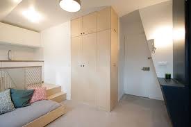 Studio Paris 9 Amenagement D Un 15 M2 Chambre De Bonne Appartement Au Grenier Petit Appartement
