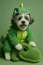 Dog Little Dinosaur Prompt