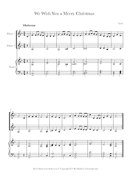 Check spelling or type a new query. We Wish You A Merry Christmas Sheet Music For Flexible Ensemble And Piano 2 Players And Piano 8notes Com