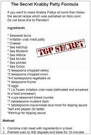 Pin By Simply Taralynn On Adorable Love And Life Krabby Patty Recipe Secret Recipe Crabby Patties