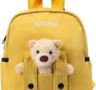 Personalisierter Kinderrucksäcke Kinder Rucksack Mit Name Mädchen  Schulrucksack Teenager Jungen Backpack Süße Teddybär Geschneke Für Mädchen  Kinder ...