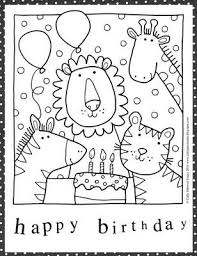New year's eve or halloween. We Love To Illustrate August Free Downloadable Coloring Pages Birthday Coloring Pages Happy Birthday Coloring Pages Happy Birthday Printable
