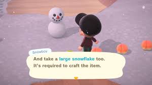 Animal Crossing: New Horizons Perfect Snowboy Guide And Diy Recipe List -  Polygon