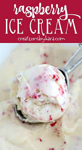 Raspberry Vanilla Ice Cream Recipe In 2020 Dessert Recipes Easy Ice Cream Recipes Raspberry Recipes