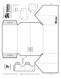 Habitat For Humanity House Template Paper Houses Habitat For Humanity