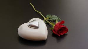 Hd Wallpaper Red Rose On Black Table Heart Of Stone Silver Heart Still Life Wallpaper Flare Find the best black white and red backgrounds on wallpapertag. red rose on black table heart
