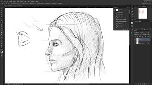 Learn how to draw face reference pictures using these outlines or print just for coloring. Side View Of Face Drawing Reference Novocom Top