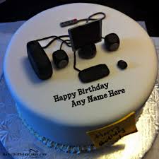 Birthday Cake Images With Name For Boy Happy Birthday Cake For It Person With Name Happy Birthday Cakes Cake Name Cool Birthday Cakes