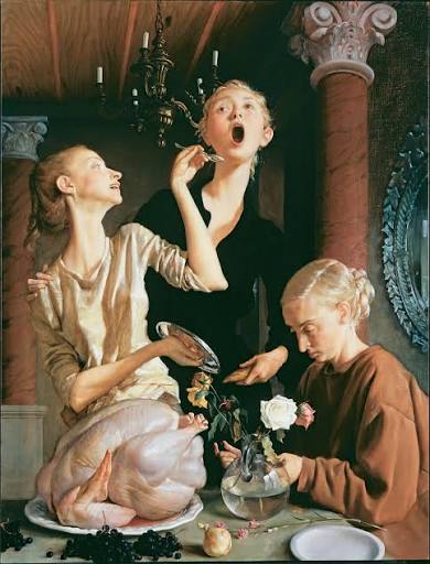 Work by John Currin
