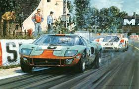This indoctrination clearly had a profound effect on the young watts. Automobilkunst Watts Nicholas Race To The Line