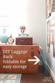 Getting Guest Ready With A Diy Luggage Rack Guest Room Essentials Diy Luggage Rack Guest Room