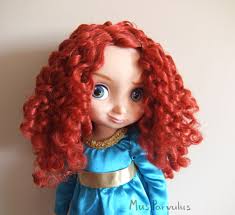 D i y | kinky curly dolls hair. Restoring Curly Doll Hair Doll Hair Merida Hair Hair Fixing