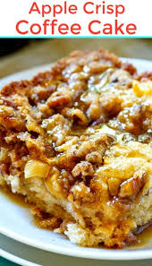 Apple Crisp Coffee Cake Spicy Southern Kitchen Recipe Apple Cake Recipes Apple Coffee Cakes Coffee Cake