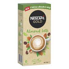 King coffee café sữa instant product origin: Nescafe Gold Almond Latte Sachets Nescafe Au