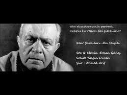 Ahmet arif sözleri ünlü şairlerimizden ahmed arif'ten güzel sözler hazırladığımız bu sayfamızda arkadaşlarınız ile paylaşabileceğimiz. En Sevgili Kent Sarkilari Ahmed Arif