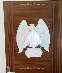 Mimoza Melek Kanatli Kiz Bebek Kapi Susu