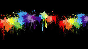 Triangle with paint splattered black and brown digital wallpaper, paint splatter, abstract, texture, pattern. Free Download Paint Splatter Wallpapers 1920x1080 For Your Desktop Mobile Tablet Explore 43 Black Paint Splatter Wallpaper Paint Splatter Wallpaper For Room