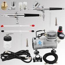 Ophir 2 Airbrush Kit With Air Compressor Air Brush Spray Gun Paint For Nail Model Hobby Cake Decoration Body Paint Ac089 004 074 Airbrush Kit Body Paintairbrush Kit With Compressor Aliexpress
