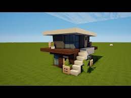 This is page where all your minecraft objects, builds, blueprints and objects come together. 7x8 Kleines Modernes Minecraft Haus Bauen Tutorial Haus 61 Youtube