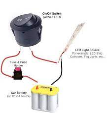 This type can be used to switch the power supply to a circuit. How To Wire 4 Pin Led Switch 4 Pin Led Switch Wiring
